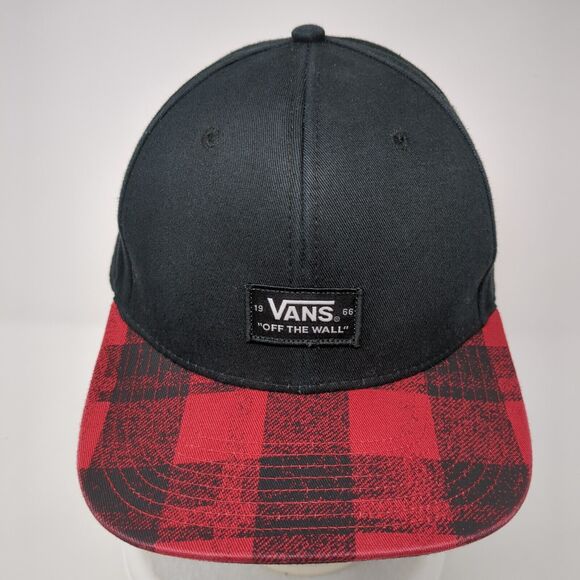 VANS Off The Wall Snapback Hat Multicolor OSFA Adjustable Plaid - Picture 2 of 8